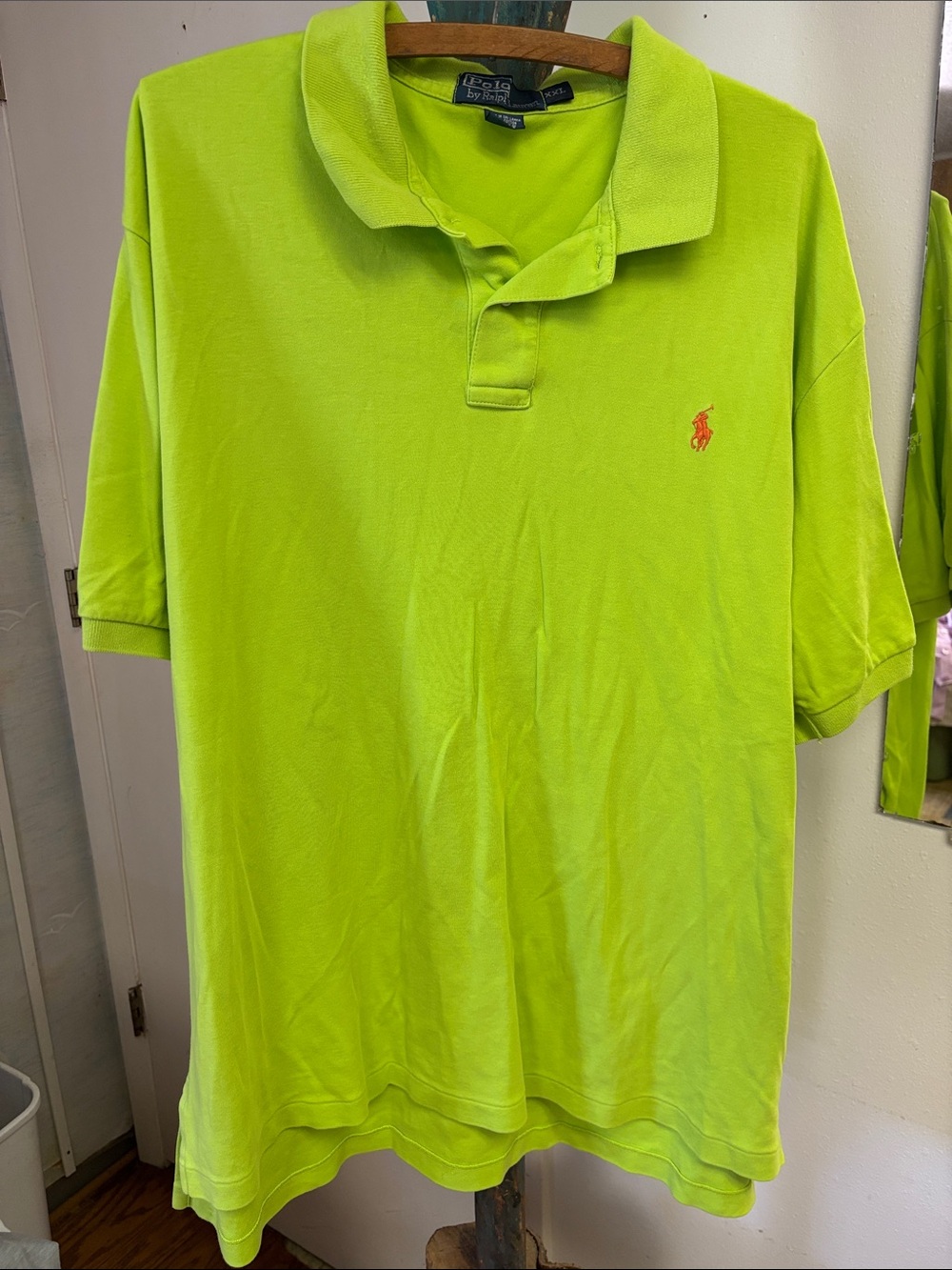 Polo by Ralph Lauren Neon Lime Short-Sleeve Polo